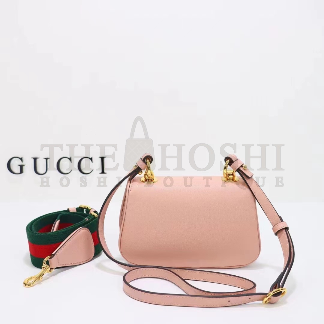Gvc*1 Women GG Blondie Mini Bag Light Pink Round Interlocking G Master Quality