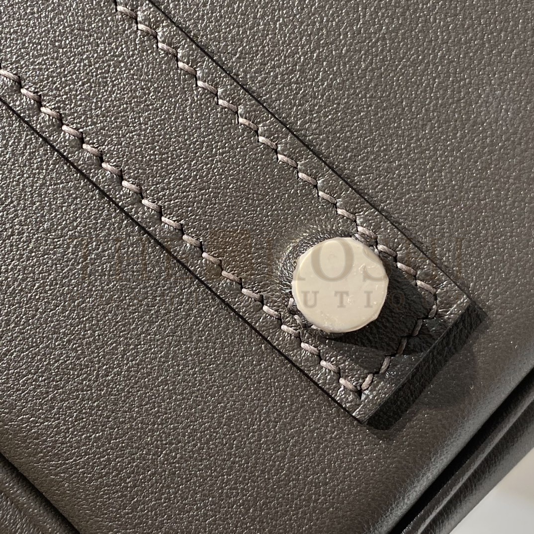 H**me5 Birkin Shoulder Mini 29cm Swift Leather 8F Tin black  and Hardware Master Quality