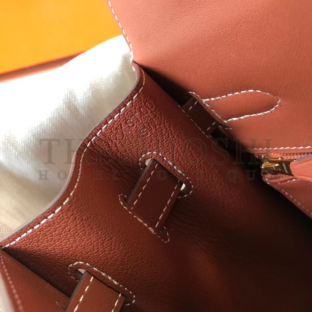 H**me5 Kelly 32cm Sellier Bag In Canvas With Barenia Leather Master Quality