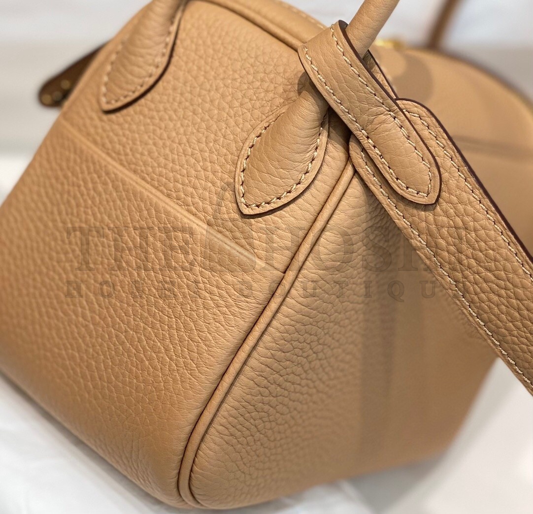 H**me5 Lindy Mini Bag In Chai Clemence Leather GHW Master Quality