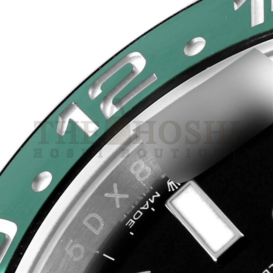 R01ex GMT Master II Sprite Bezel Oyster Steel Mens Watch 126720 Unworn Master Quality