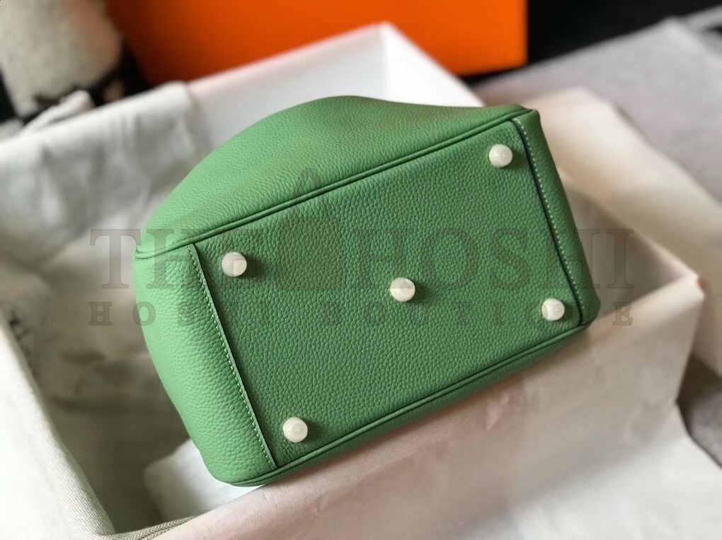 H**me5 Lindy 26cm Bag In Vert Criquet Clemence With GHW Master Quality
