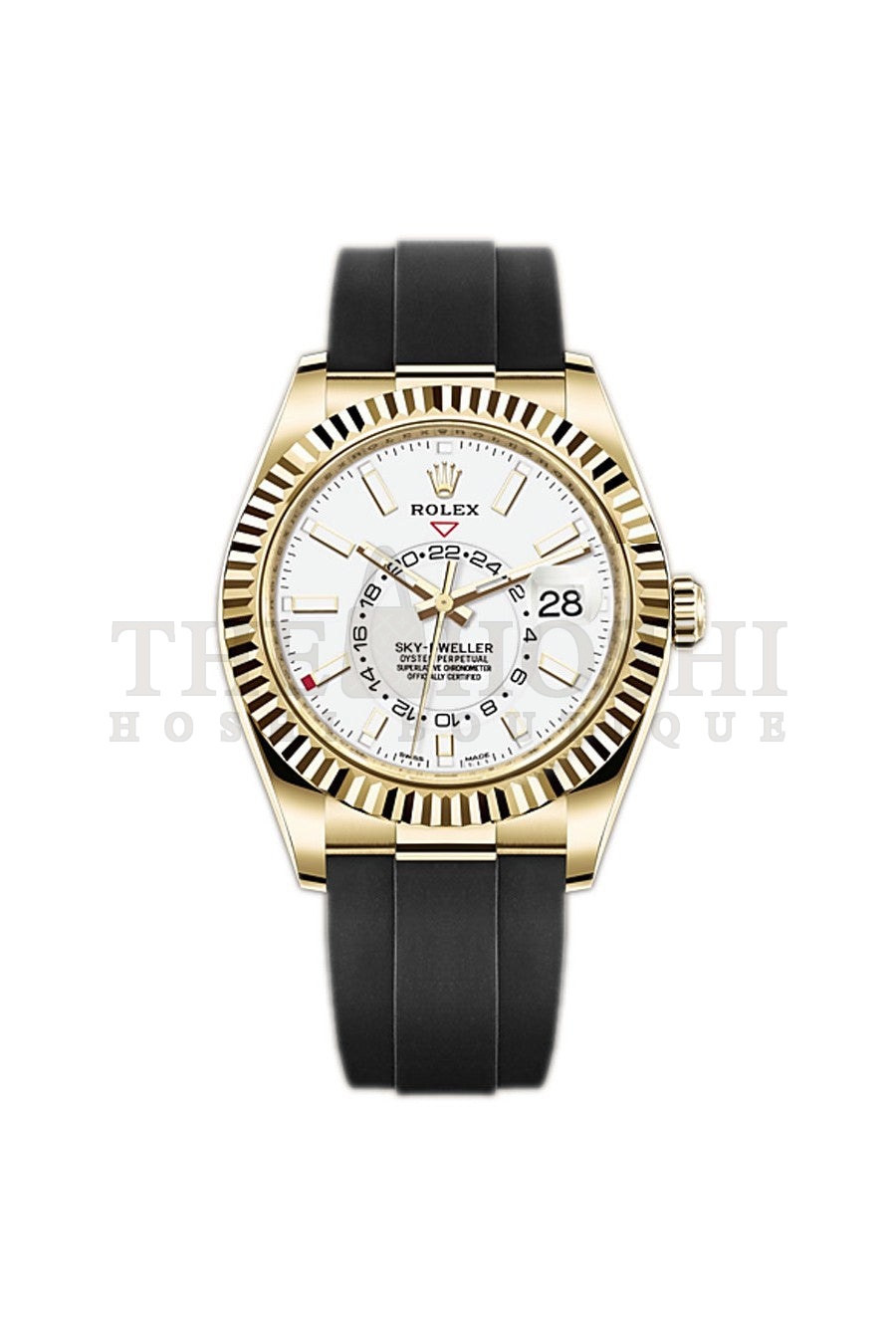 R01ex Sky-Dweller 18k Yellow Gold Men