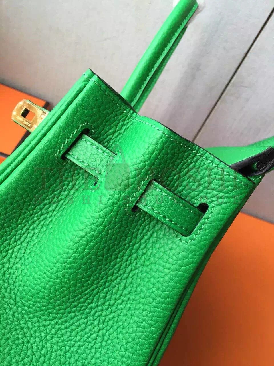 H**me5 Bambou Birkin 25cm Clemence Handmade Bag Master Quality