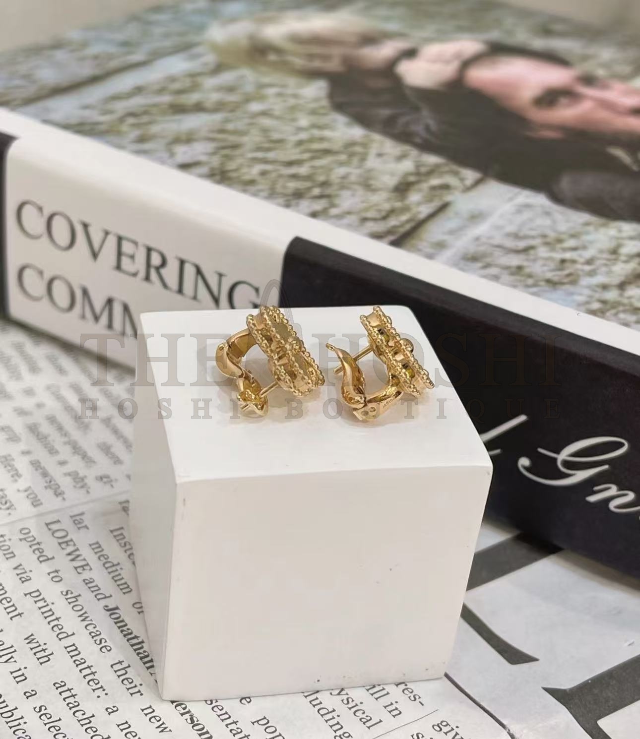 V*n Cl**f & Arpels Clover Earrings Vintage Alhambra earrings Master Quality