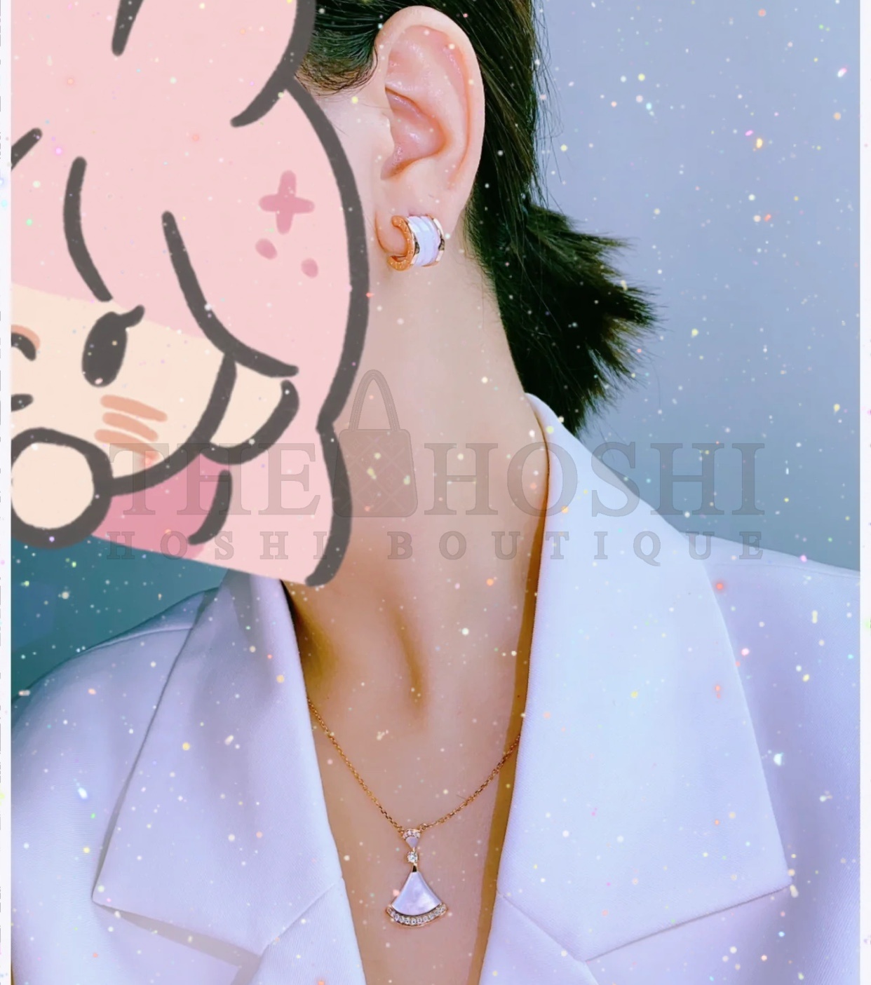 Bv1g*ai B.ZERO1 EARRINGS, Two Style Master Quality