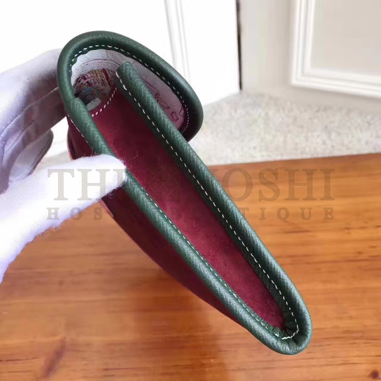 H**me5 Bordeaux Suede Jige Elan 29 Clutch Bag Master Quality