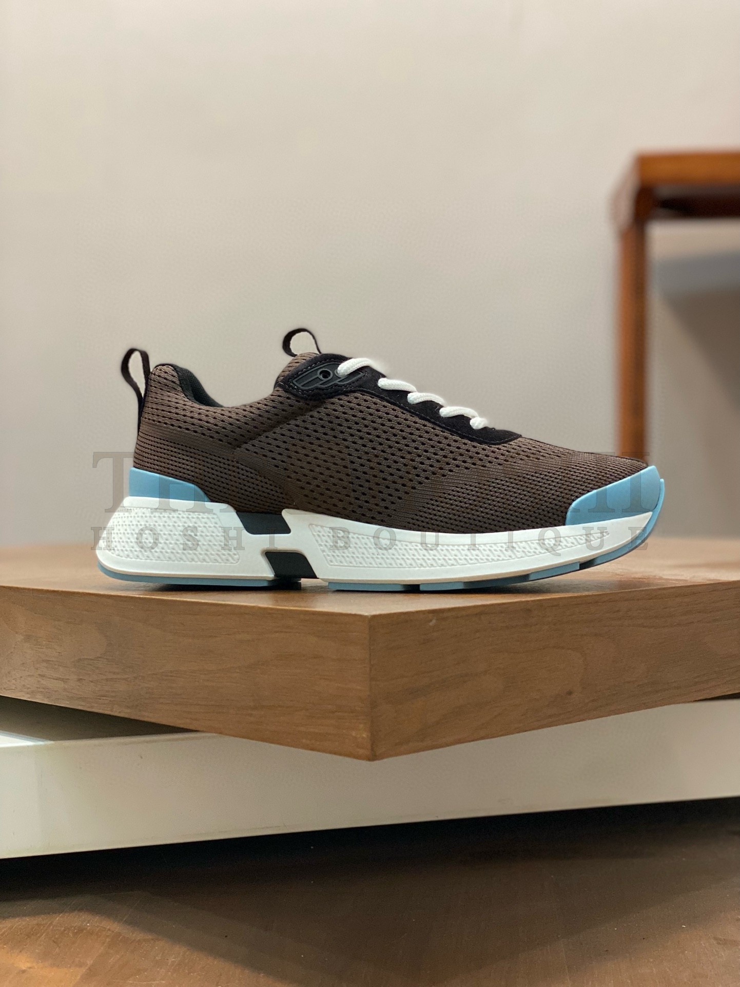 H**me5 Heros Sneakers in Black Knit and Black Suede Master Quality