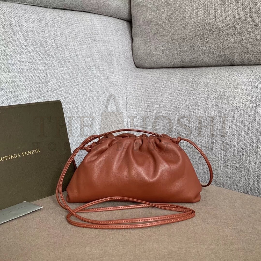 B0tt*ga Ven*ta Pouch Mini Bag In Rust Calfskin Master Quality