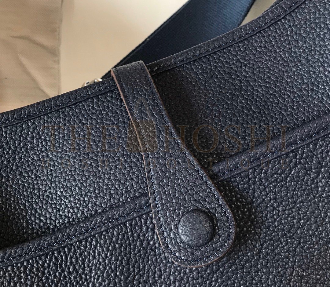 H**me5 Evelyne III 29 Bag In Black Clemence Leather Master Quality