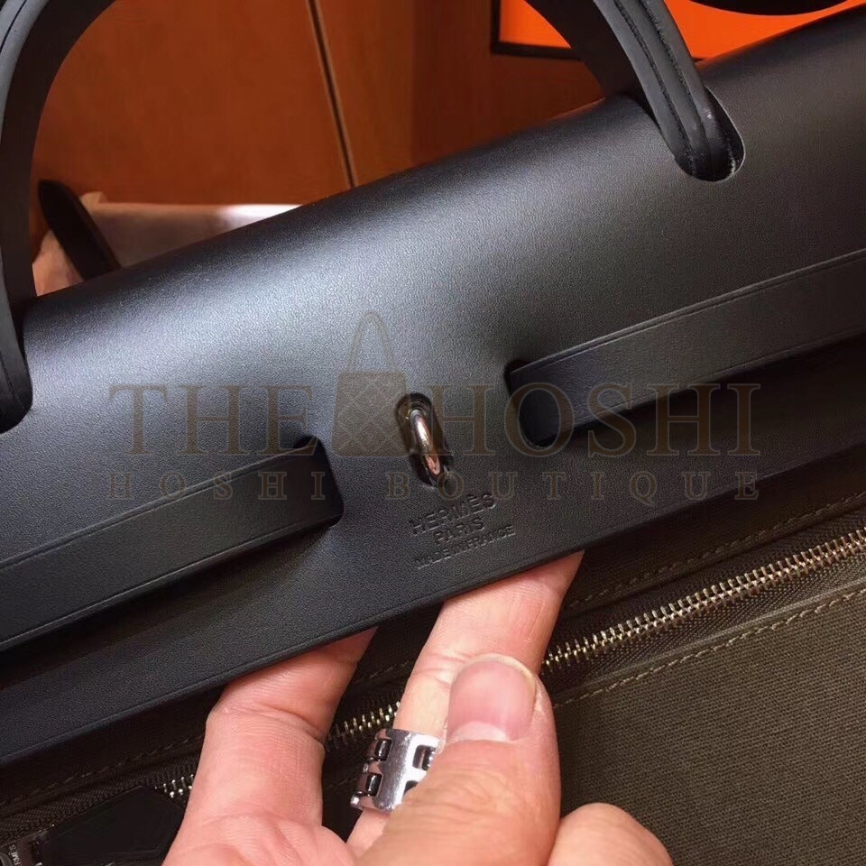 H**me5 Herbag Zip 31cm Bag In Black And Canopee Master Quality