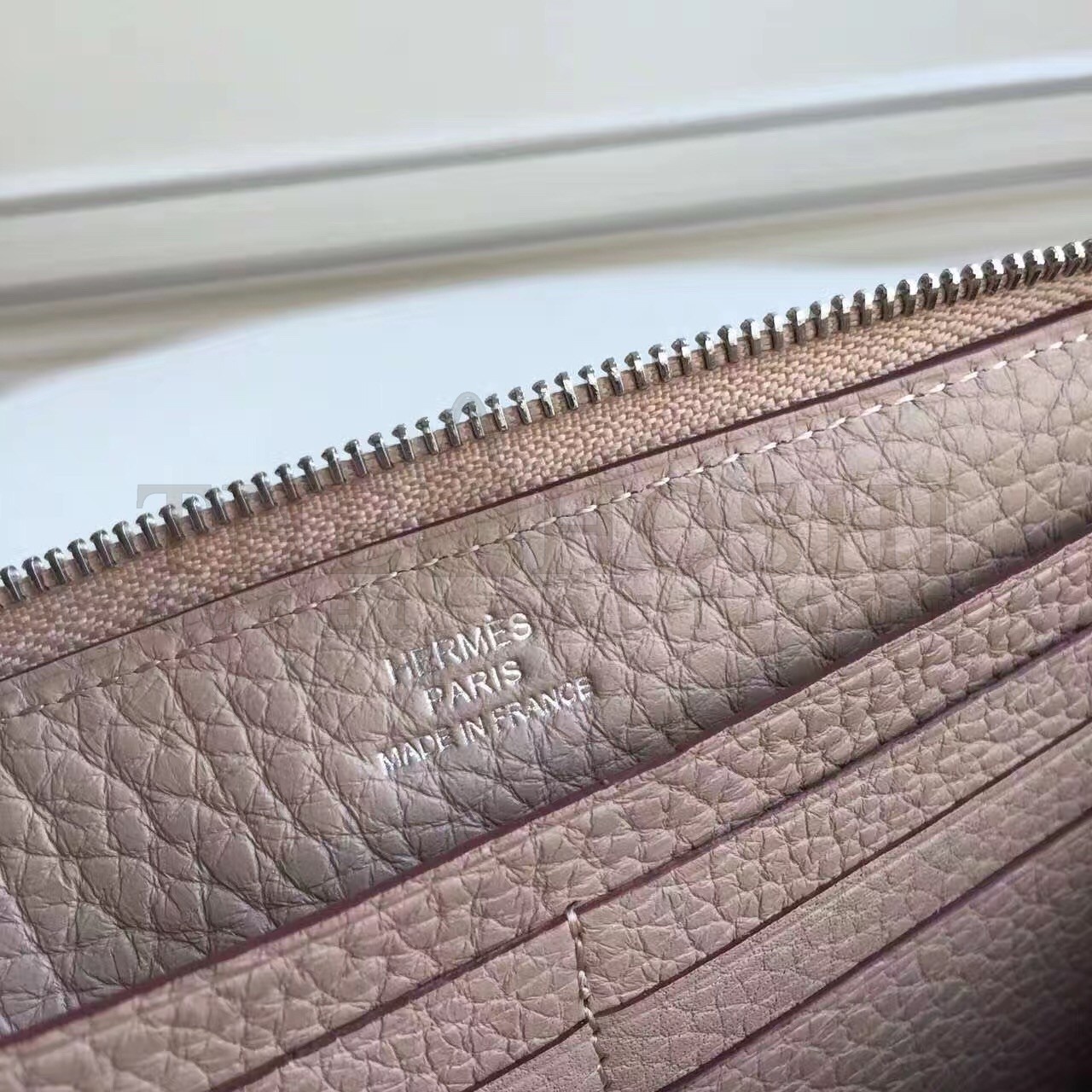 H**me5 Grey Clemence Azap Zipped Wallet Master Quality