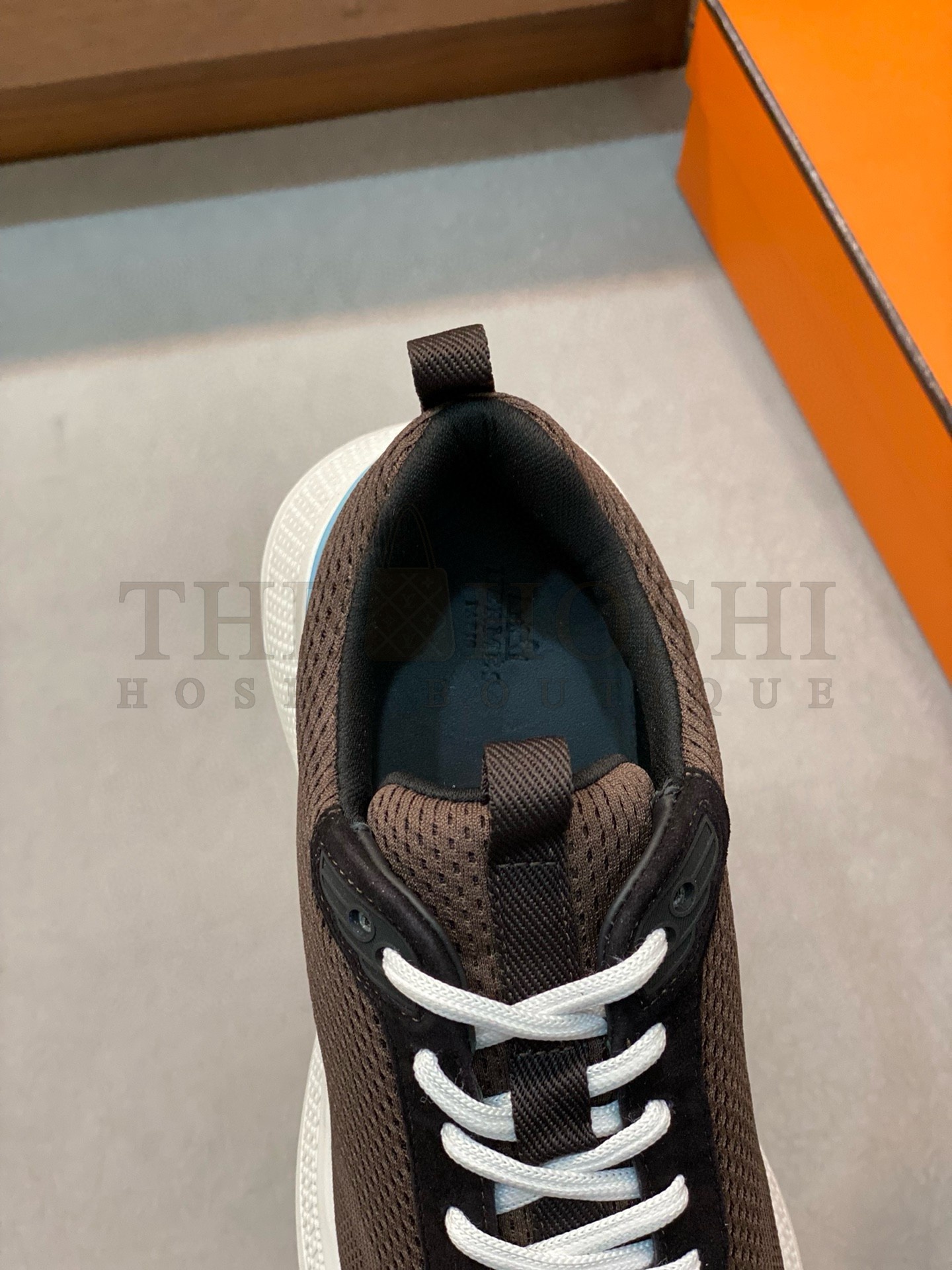 H**me5 Heros Sneakers in Black Knit and Black Suede Master Quality