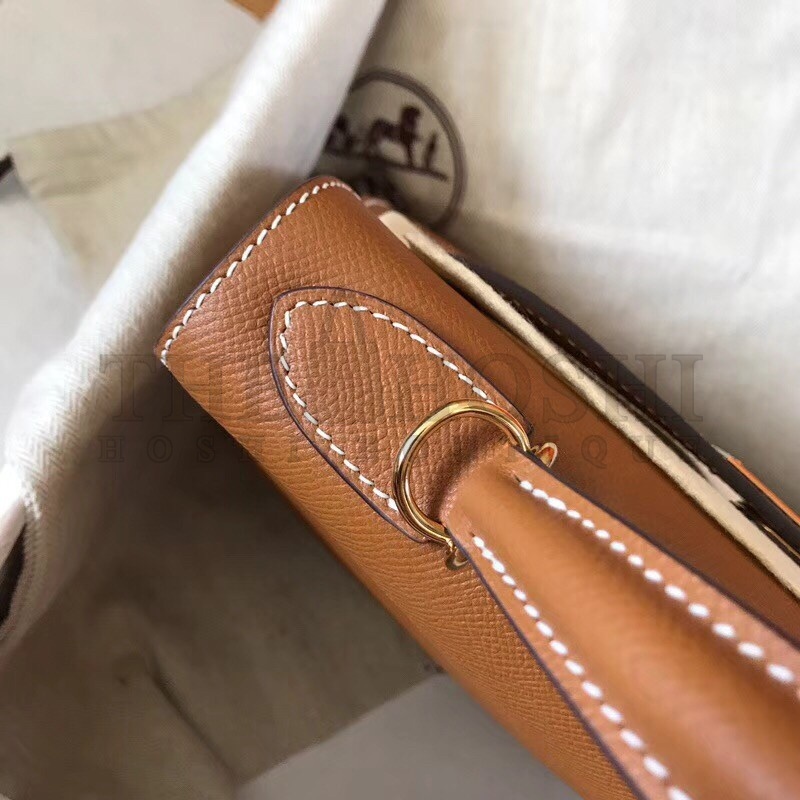 H**me5 Gold Epsom Kelly 28cm Handmade Bag Master Quality