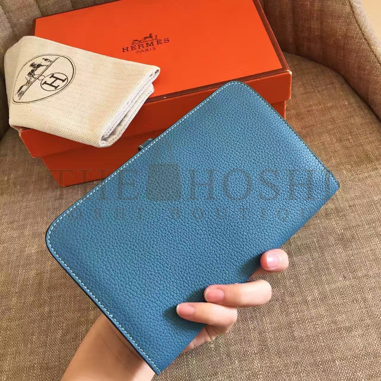 H**me5 Blue Jean Dogon Duo Combined Wallet Master Quality