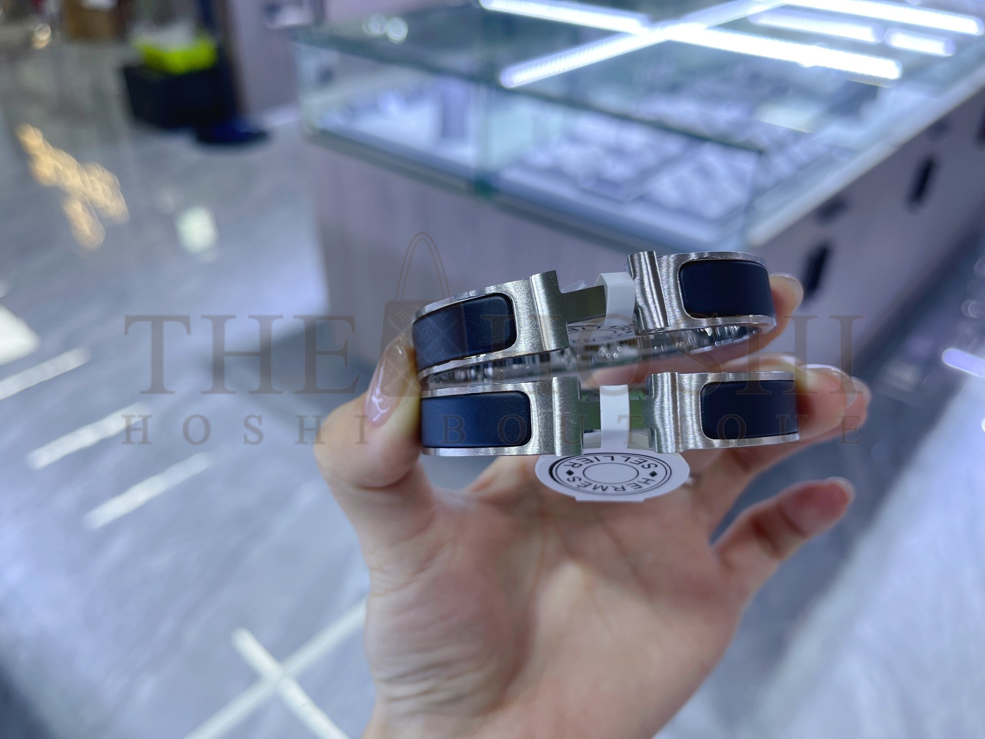 H**me5 Matte White Black Warrior Bracelet Replica Master Quality