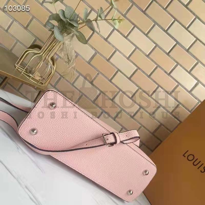L0vis Vvtt0n LV Women Capucines MM Handbag Magnolia Pink Taurillon Leather Master Quality