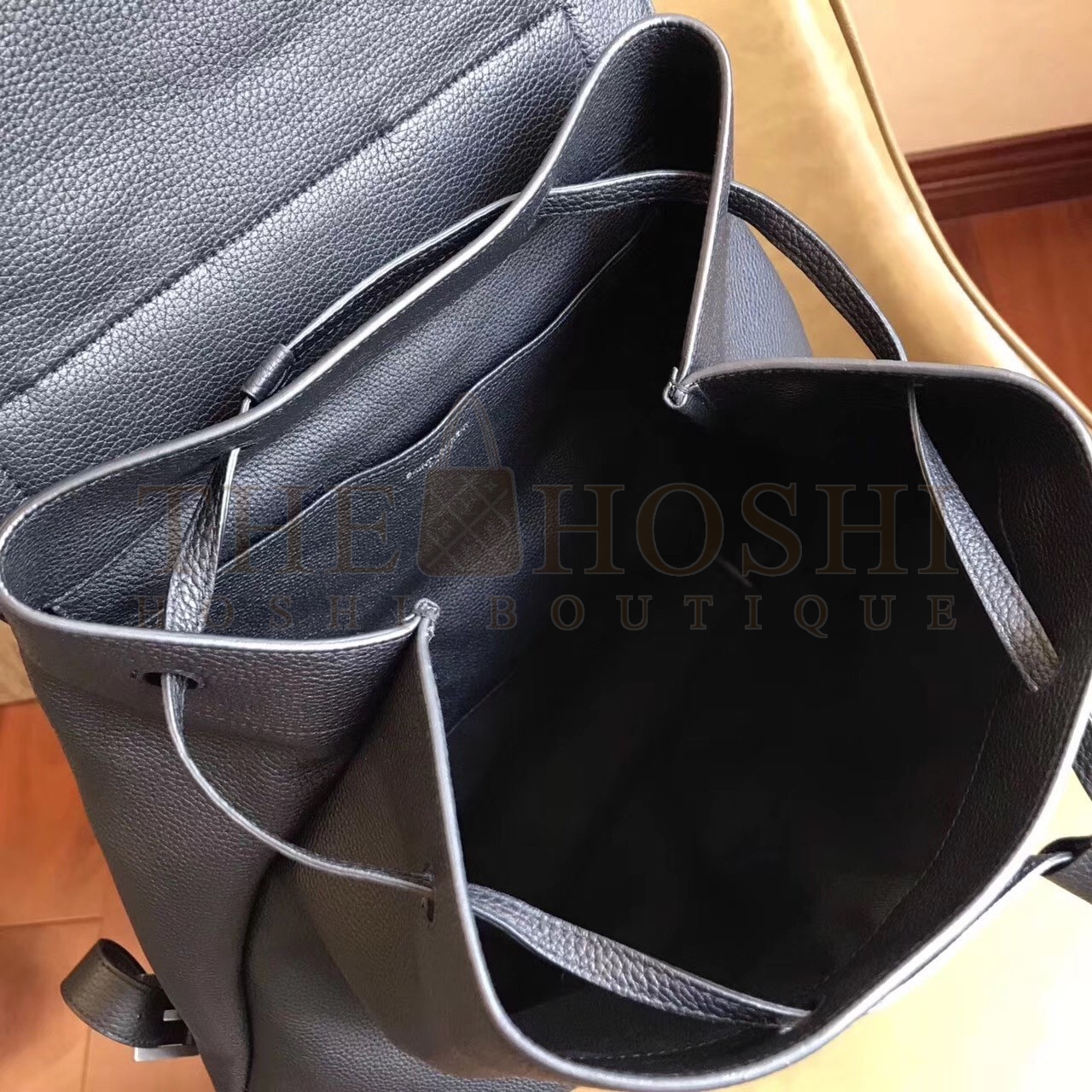 Sa1nt Lau*nt Black Sac De Jour Souple Backpack Master Quality