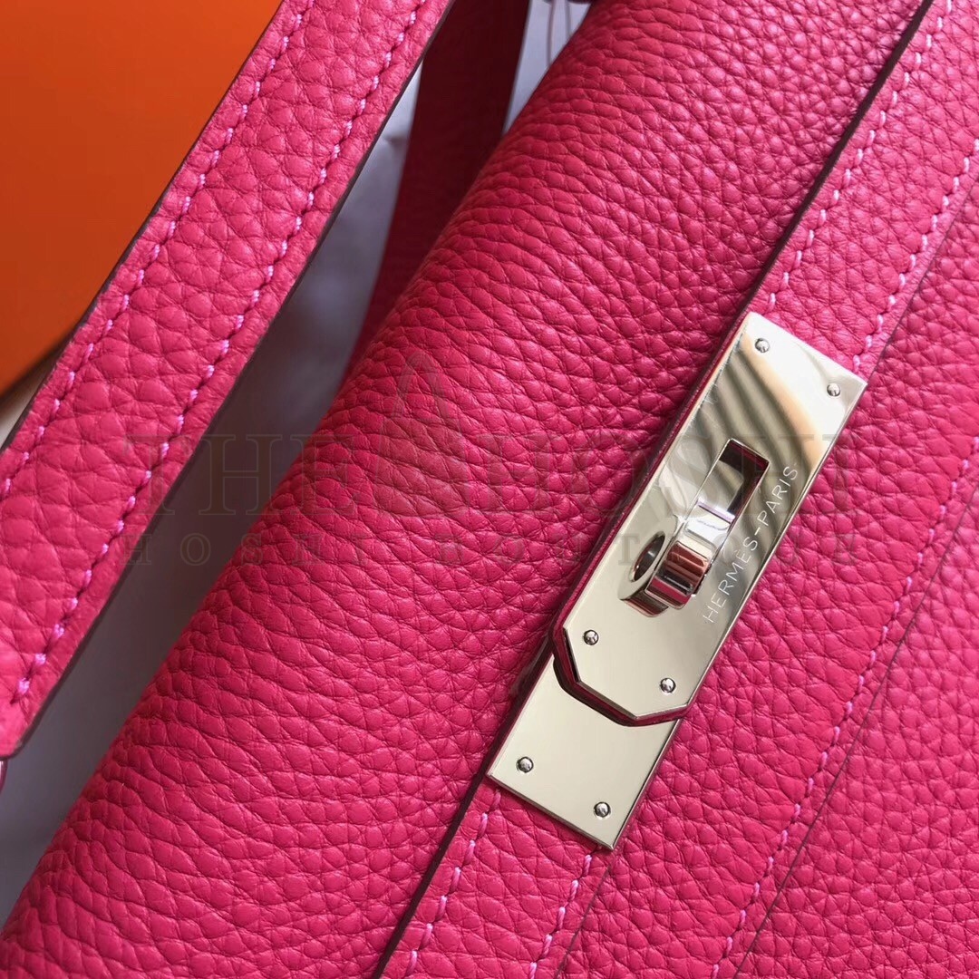 H**me5 Rose Red Clemence Kelly 32cm Retourne Bag Master Quality