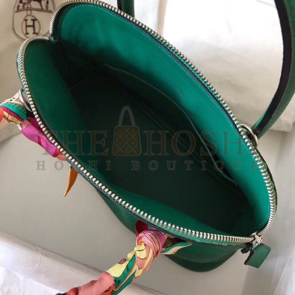 H**me5 Vert Vertigo Clemence Bolide 27cm Handmade Bag Master Quality
