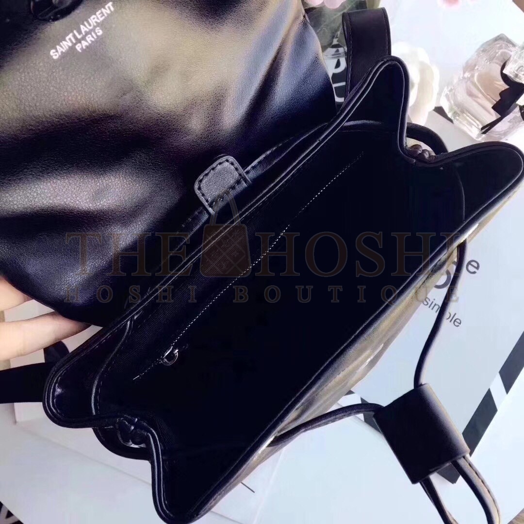 Sa1nt Lau*nt Black Small LouLou Backpack Master Quality