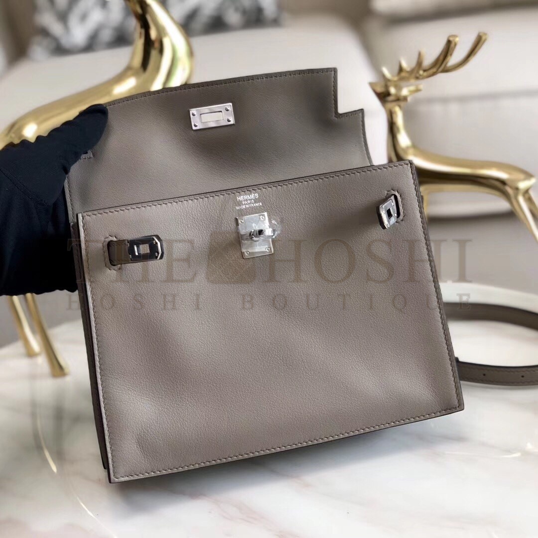 H**me5 Grey Swift Kelly Danse Bag Master Quality