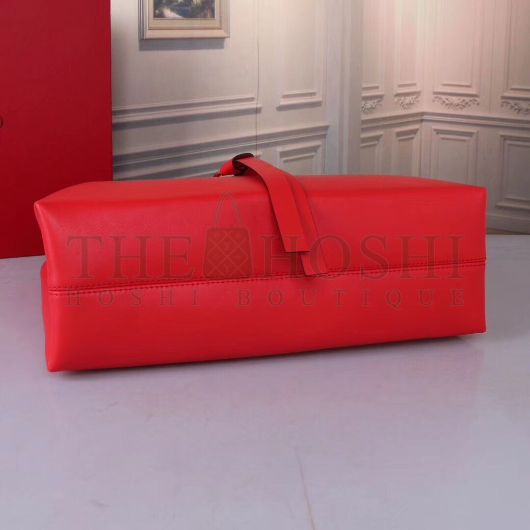 Va1e*ntin0 Garavani Red Large Vring Shopping Tote Master Quality