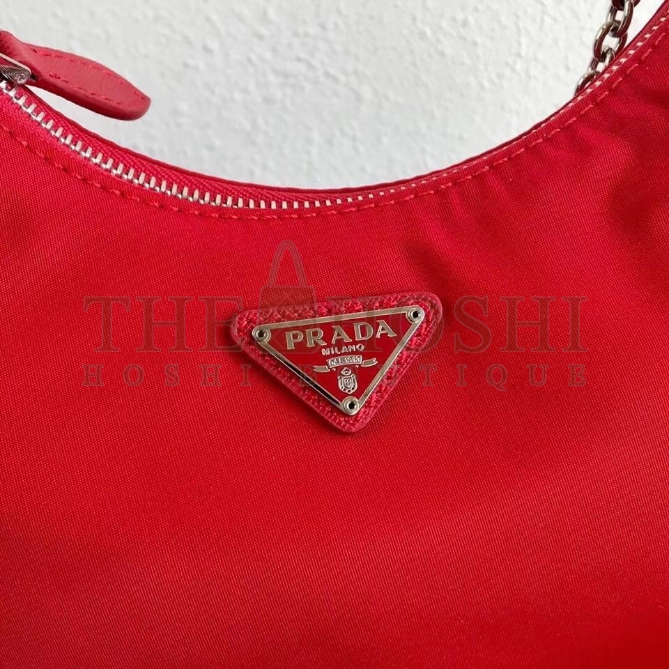 Pra*a Red Nylon Re-Edition 2005 Shoulder Bag Master Quality