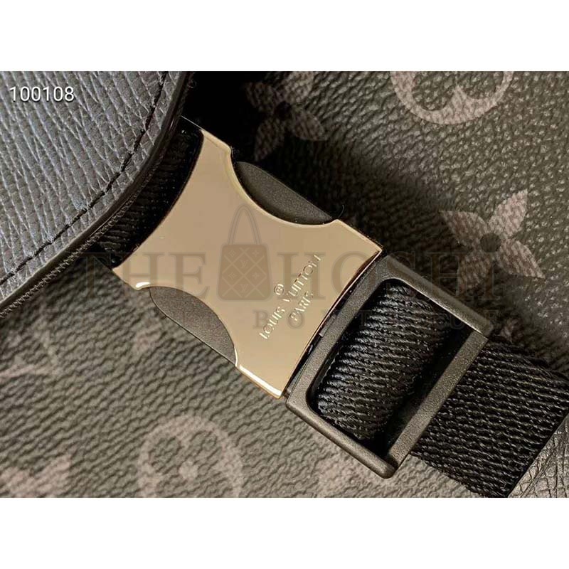 L0vis Vvtt0n LV Men Outdoor Flap Messenger Monogram Eclipse Canvas Master Quality