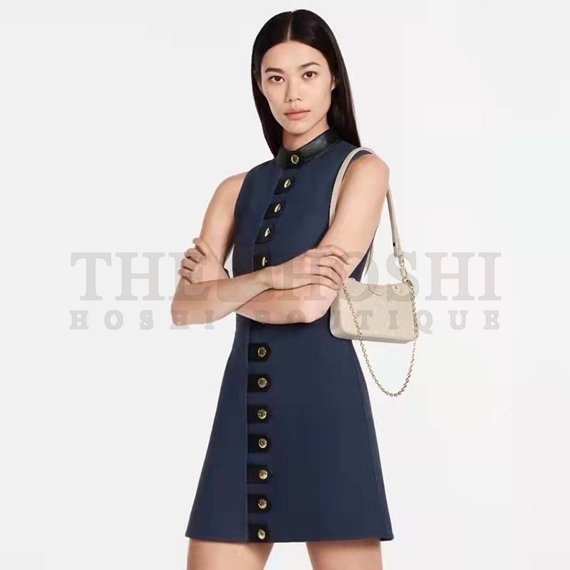 L0vis Vvtt0n LV Women Easy Pouch On Strap White Monogram S*pple Grained Cowhide Master Quality