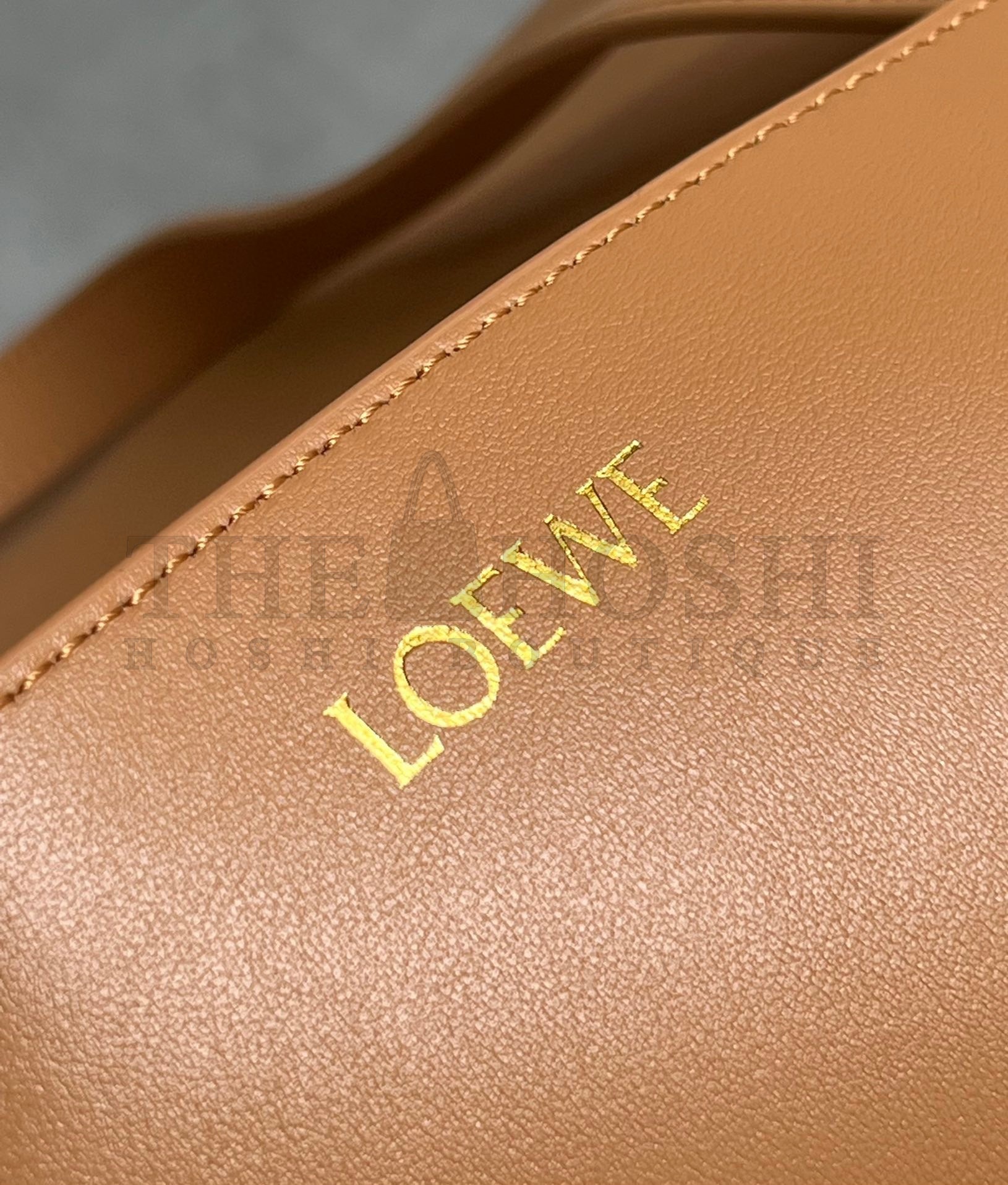 L0ew* Large Puzzle Fold Tote Bag in Tan and Black Calfskin Master Quality