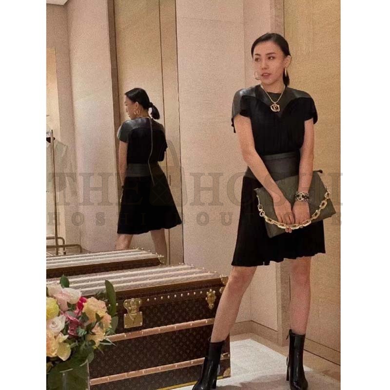 L0vis Vvtt0n LV Women Coussin MM Handbag Khaki Monogram Embossed Puffy Lambskin Master Quality