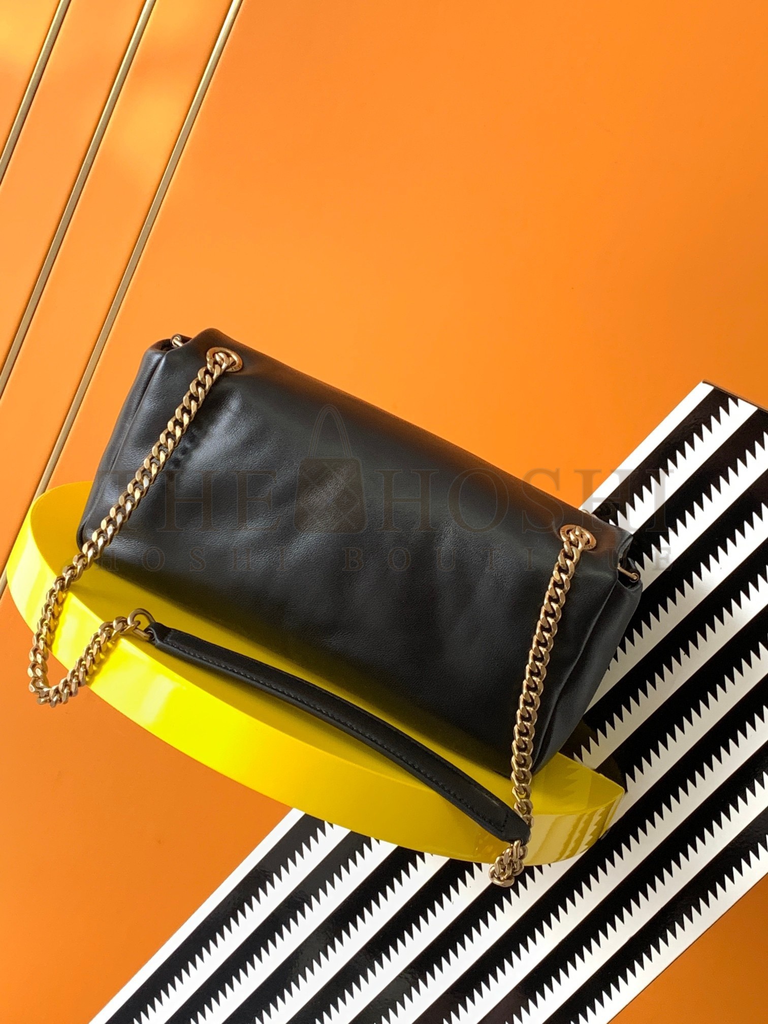 Sa1nt Lau*nt Calypso Shoulder Bag In Black Lambskin Master Quality