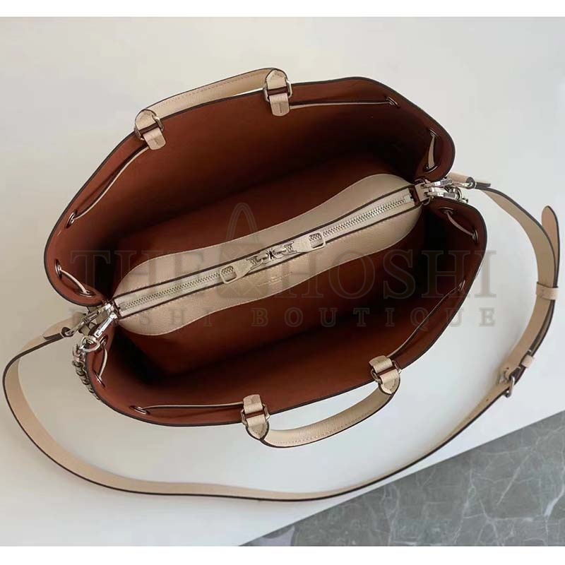 L0vis Vvtt0n LV Women Bella Tote Crème Beige Mahina Perforated Calfskin Master Quality