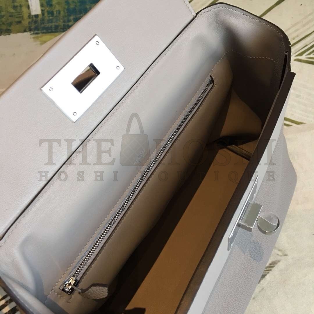 H**me5 24/24 29 Bag In Gris Asphalt Clemence Calfskin Master Quality