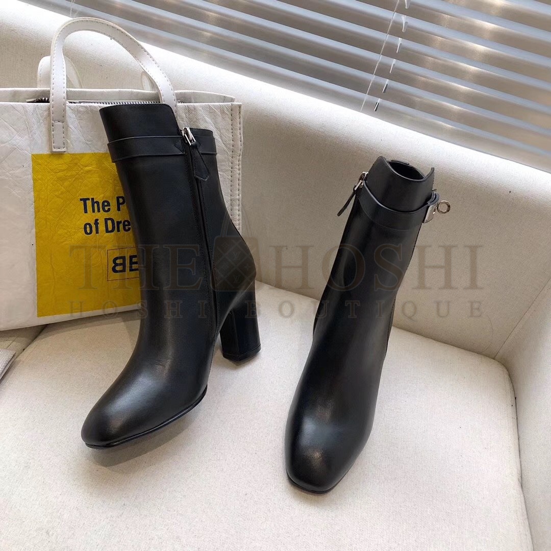 H**me5 Black Joueuse Ankle Boots Master Quality