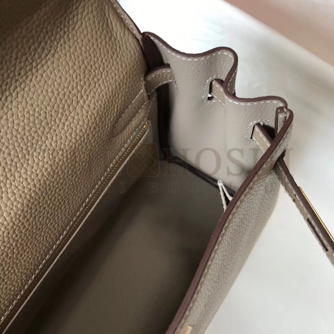 H**me5 Grey Clemence Kelly 32cm Retourne Bag Master Quality