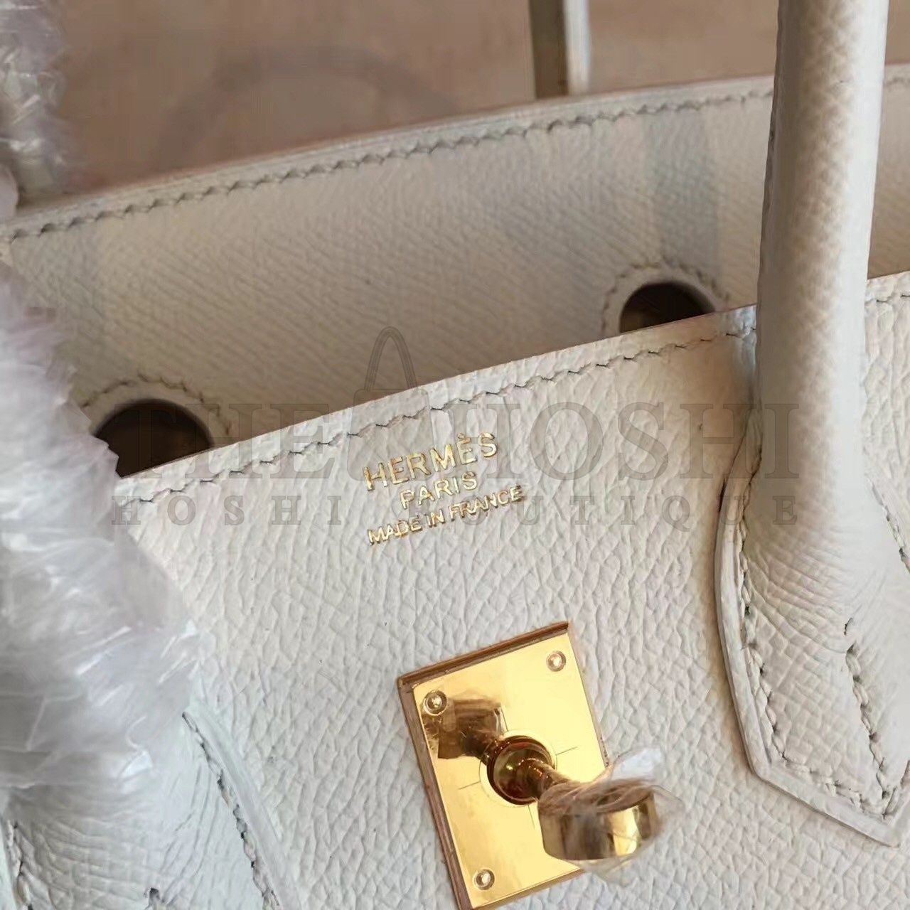 H**me5 White Birkin 25cm Epsom Handmade Bag Master Quality