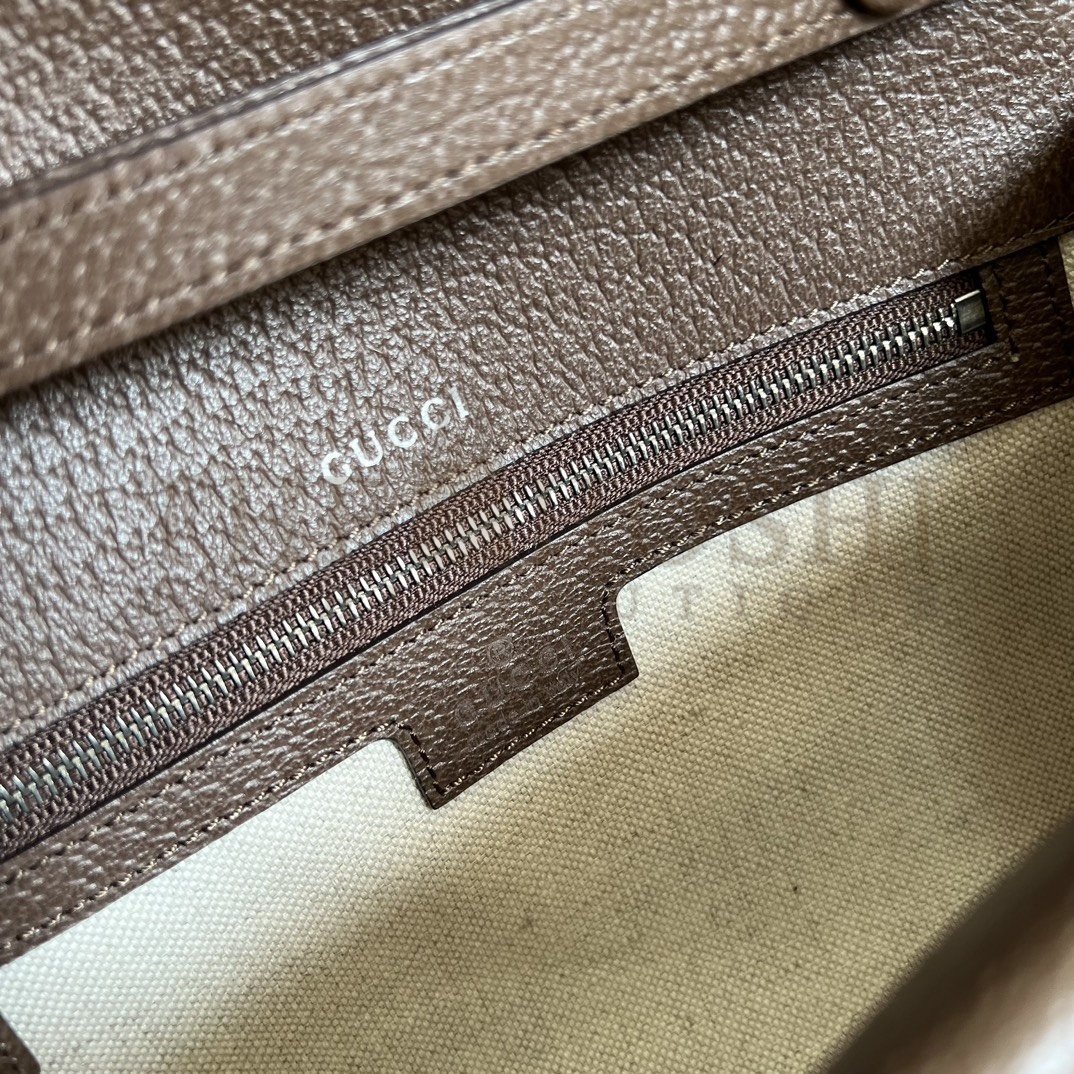 Gvc*1 Dionysus Small Shoulder Bag Cosmogonie Collection GG Svp*me Canvas Brown Leather Trim 25x14x4cm 731782 Master Quality