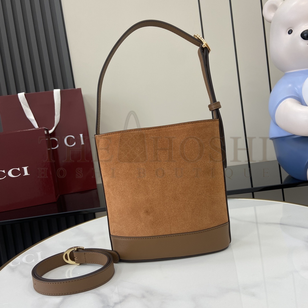 Gvc*1 GG 1973 Shoulder Bag Brown Calfskin 18.5x20x8.5cm/26cmx27.5cmx11.5cm 833655 Master Quality