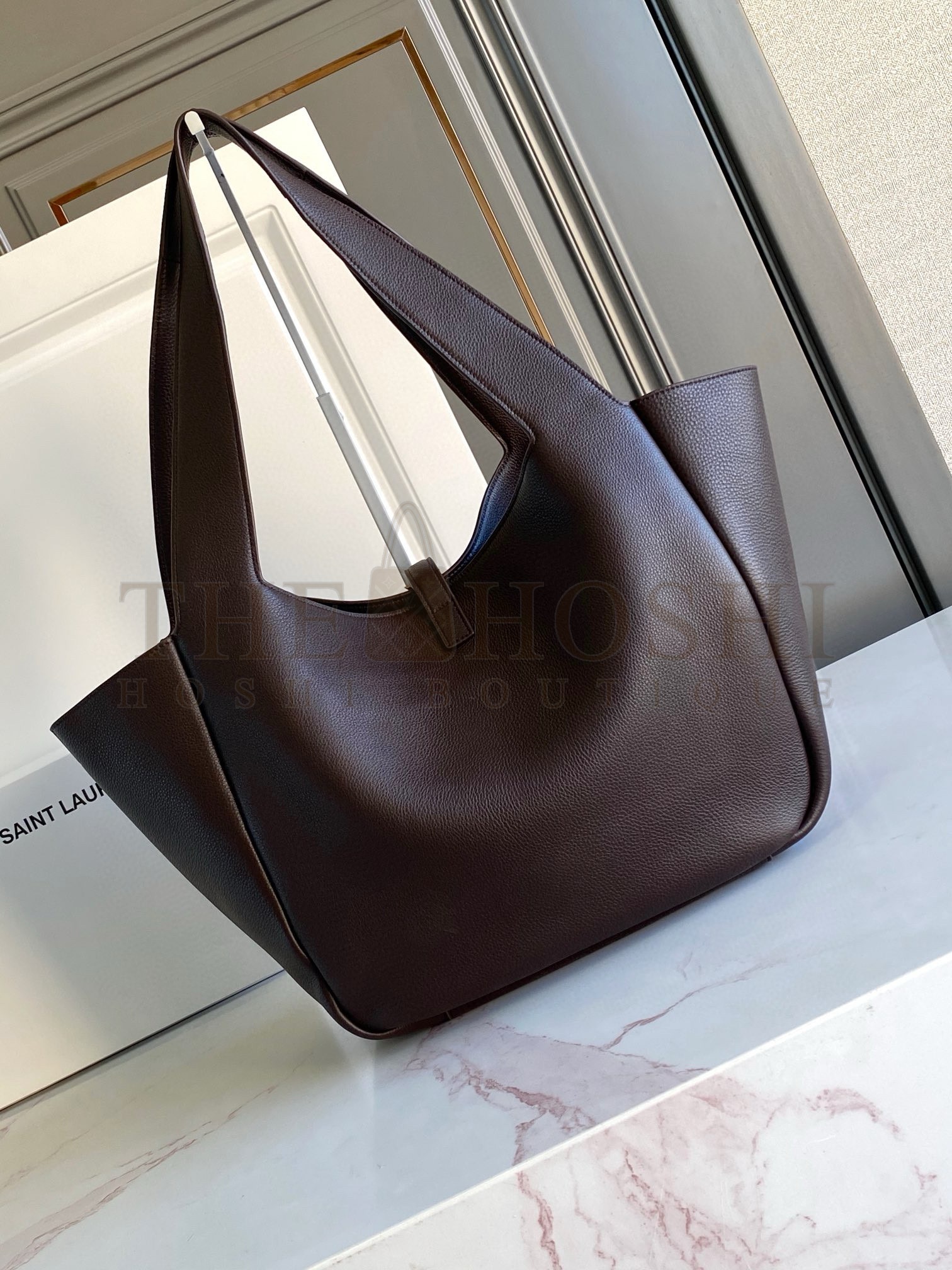 Sa1nt Lau*nt Bea Y51 Cabas Tote Bag in Leather Master Quality