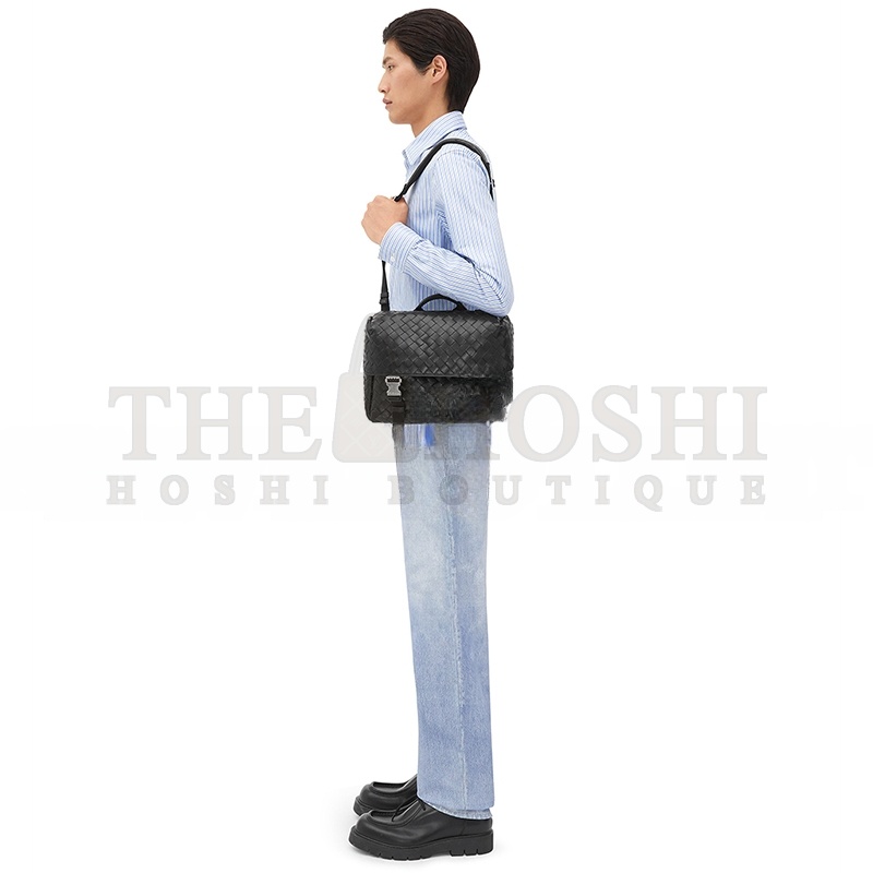 B0tt*ga Ven*ta POSTINO BAG 776524V2HL58803 (30*22*11.5cm) Master Quality