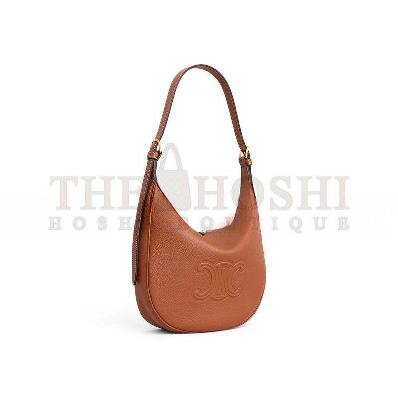 Ce1i*e SMALL HELOÏSE BAG IN S*pPLE GRAINED CALFSKIN 117253FLH.04LU (24*21*7cm) Master Quality