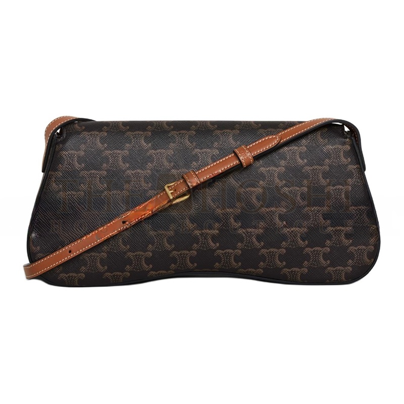 Ce1i*e MEDIUM TEEN Ce1i*e LOLA IN TRIOMPHE CANVAS AND CALFSKIN 115533FN1.04LU (28*12*5cm) Master Quality