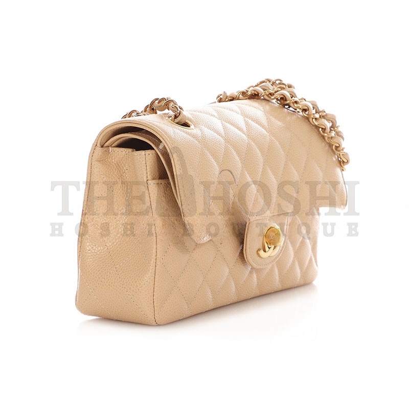 Ch**el CAVIAR SMALL CLASSIC DOUBLE FLAP 1540032 (23*13*6cm) Master Quality