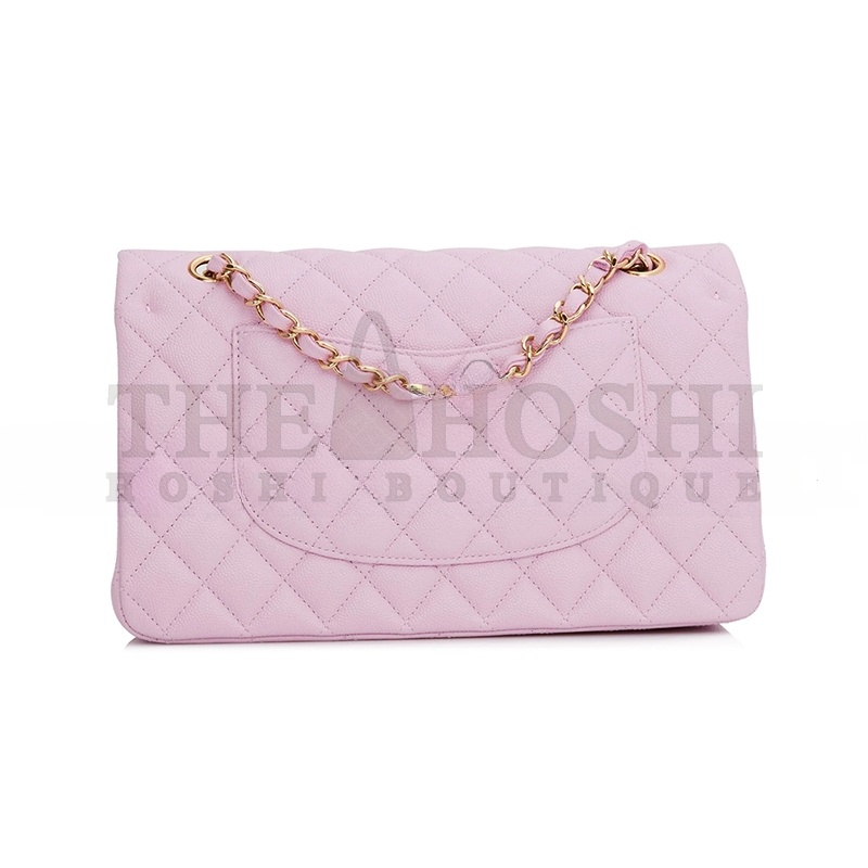 Ch**el CAVIAR QUILTED MEDIUM DOUBLE FLAP 1051142 (25*15*7cm) Master Quality