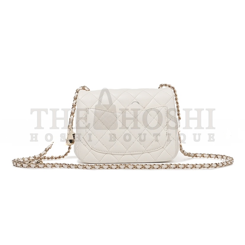 Ch**el FOOTBALL CRUSH MINI FLAP BAG 1420152 (17*13.5*7cm) Master Quality