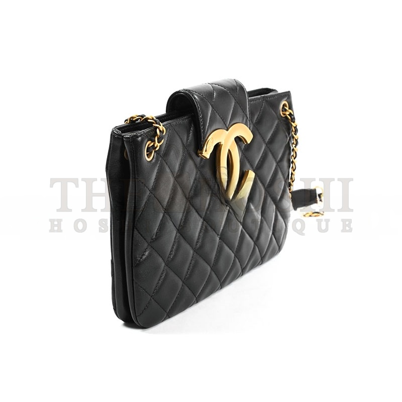 Ch**el 24C BIG LOGO SHOULDER BAG AS4603 (26.5*16.5*5cm) Master Quality