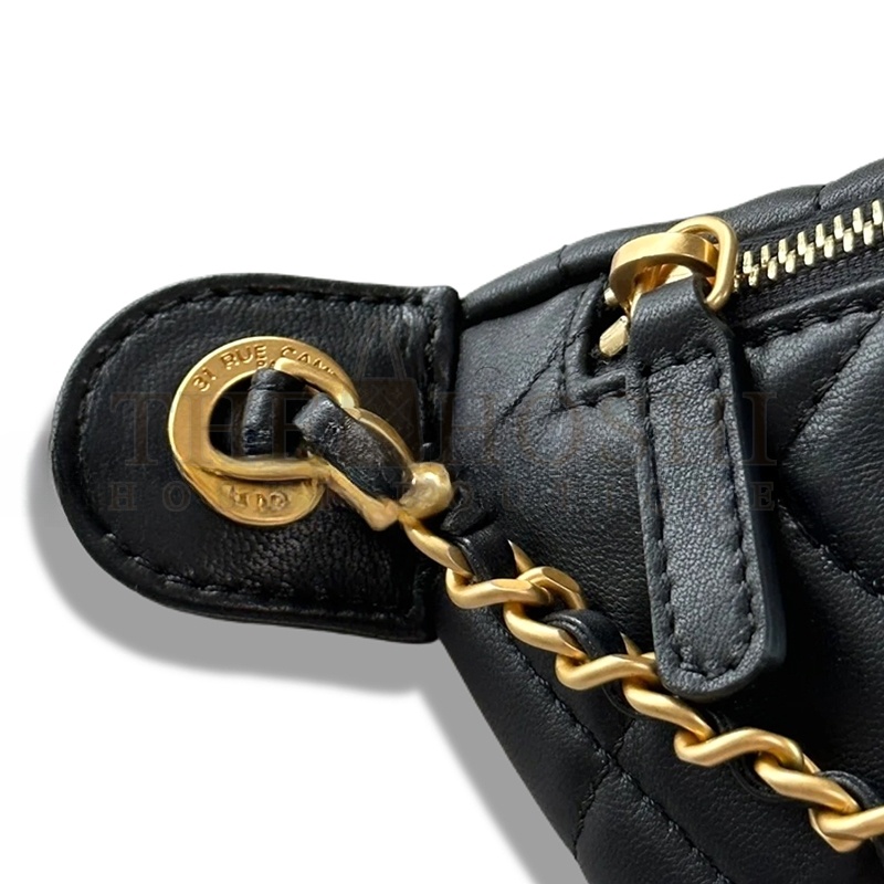 Ch**el QUILTED LEATHER CROSSBODY AP4113 (28*12*6cm) Master Quality