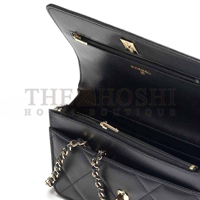 Ch**el WALLET ON CHAIN AP4931 (19.2*12.3*3.5cm) Master Quality
